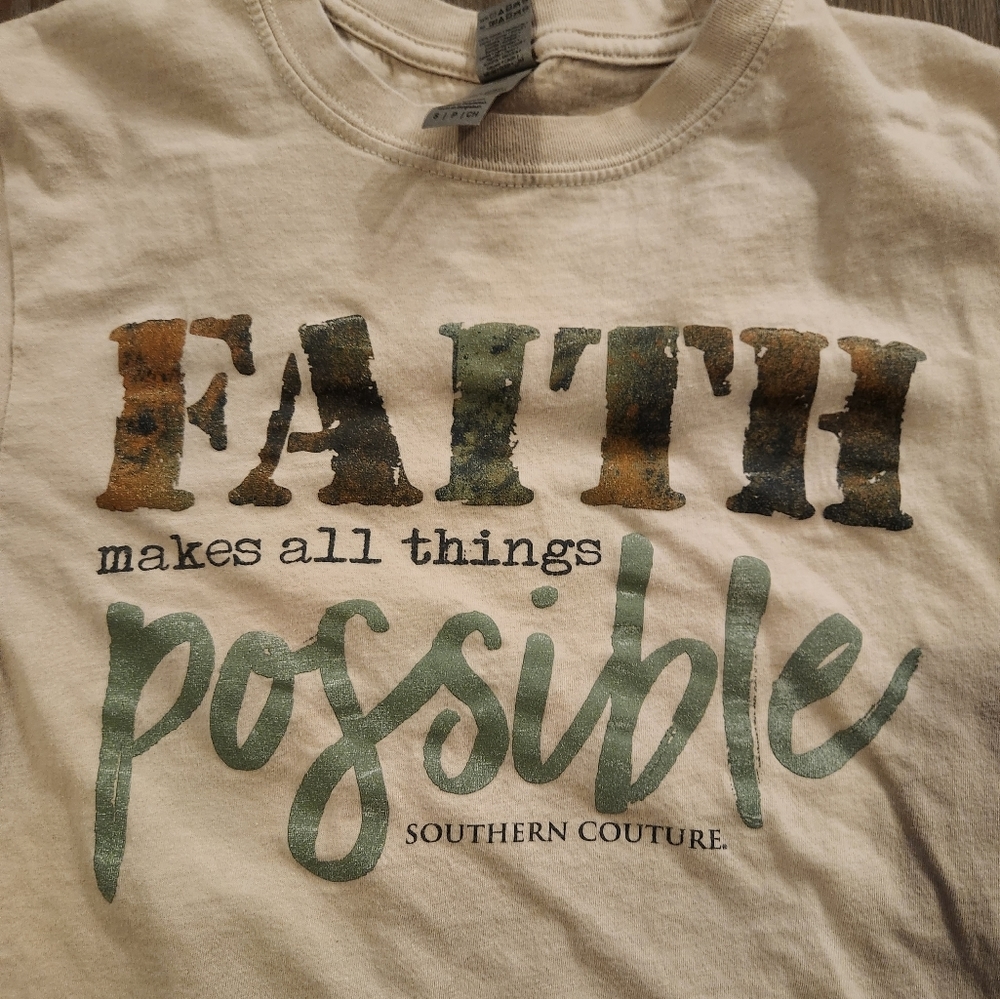 Faith Makes All‎ Things Possible Shirt